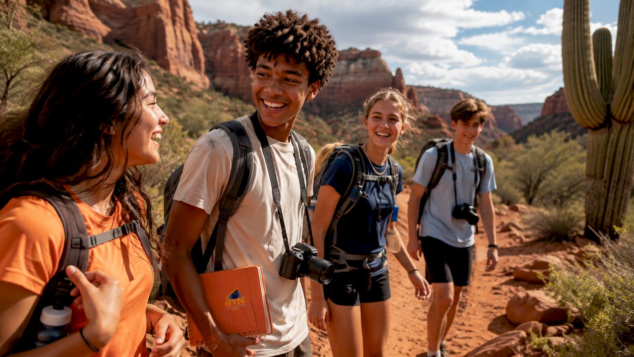 1785649819089_high-school-student-group-hiking-in-southwestern-desert-outdoors high school student group hiking in southwestern desert outdoors